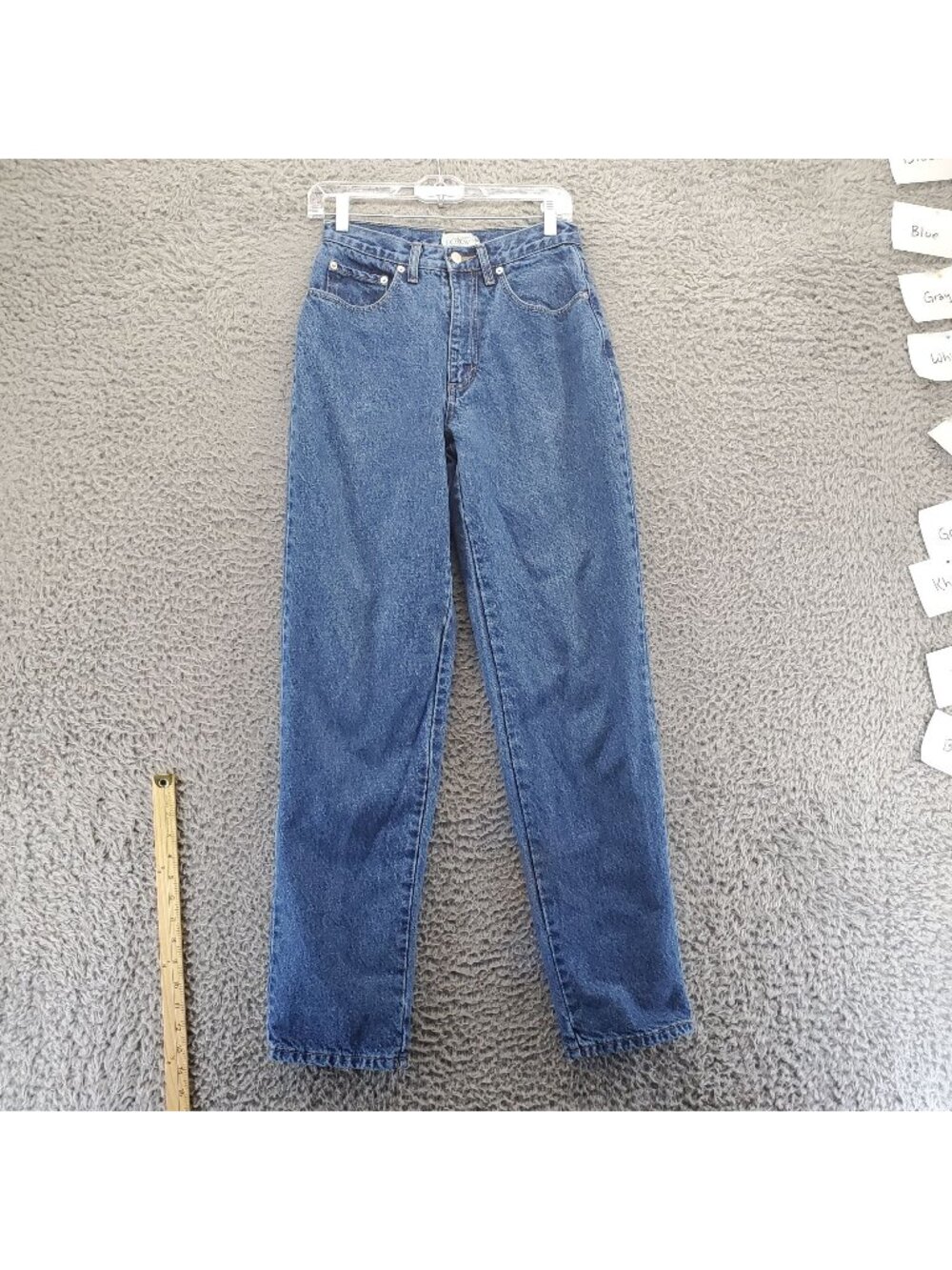 J. Crew Jeans Womens 28 Blue High-Waisted Flannel Lined Denim *Read*